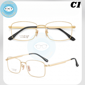 Gọng kim loại mã 6166